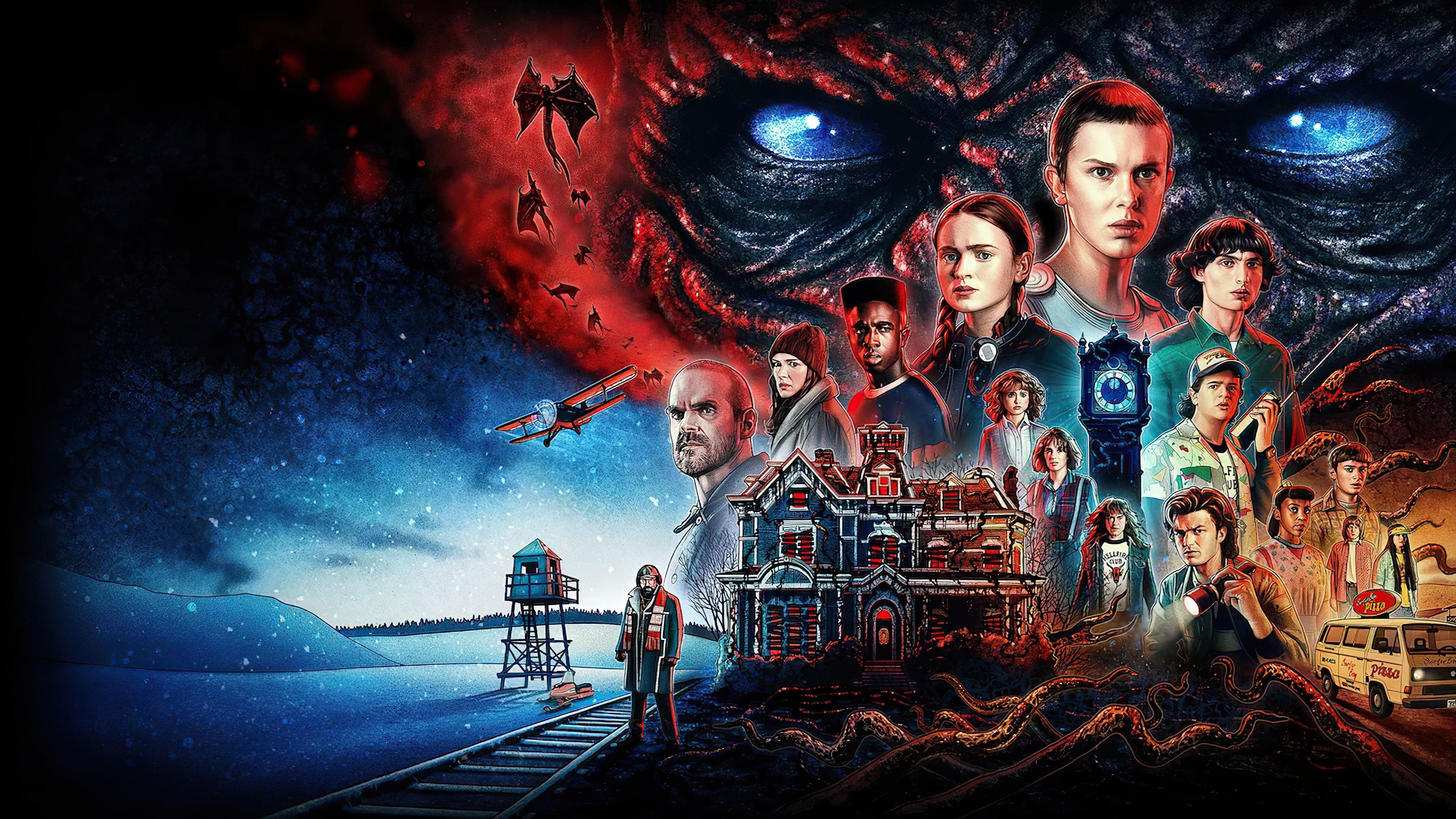 Stranger Things backdrop