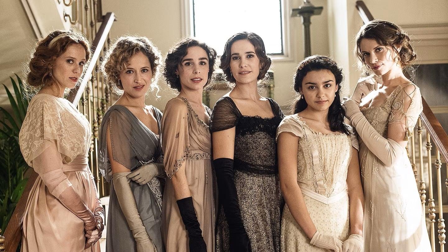 Six Sisters backdrop