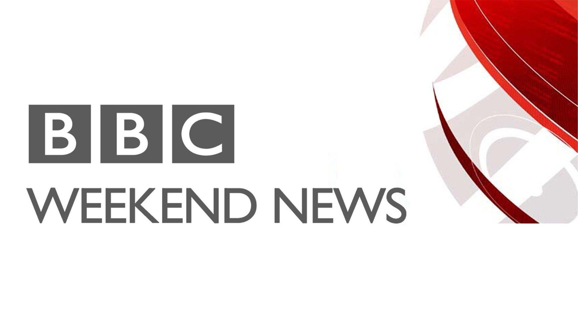 BBC Weekend News backdrop