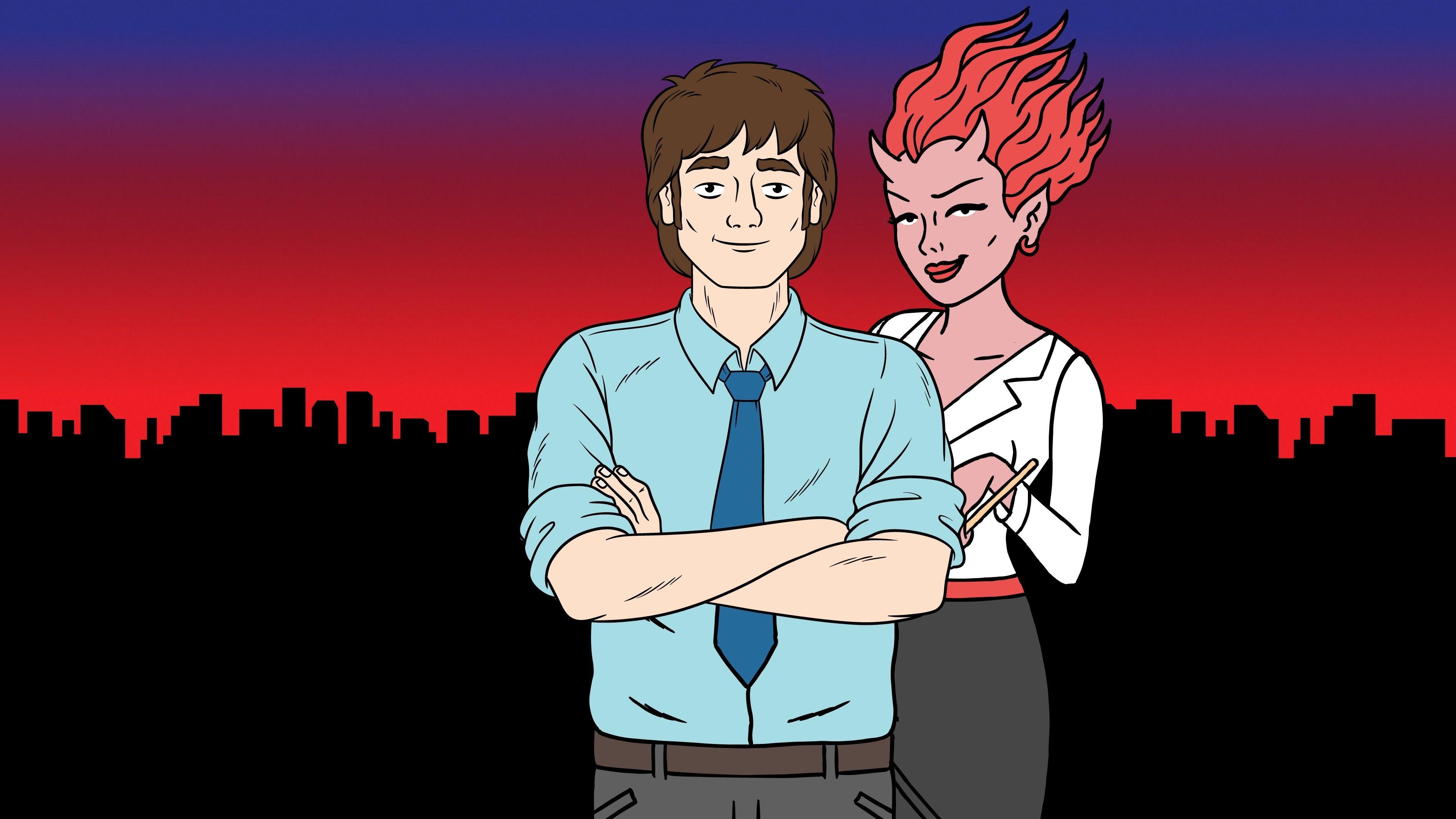 Ugly Americans backdrop