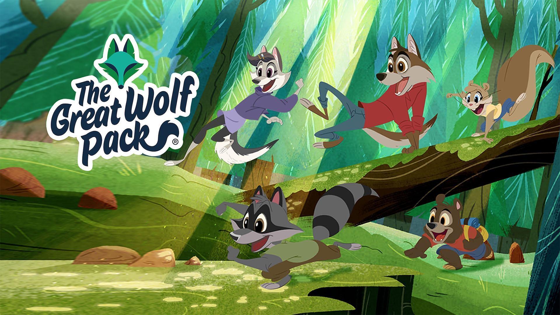 The Great Wolf Pack backdrop
