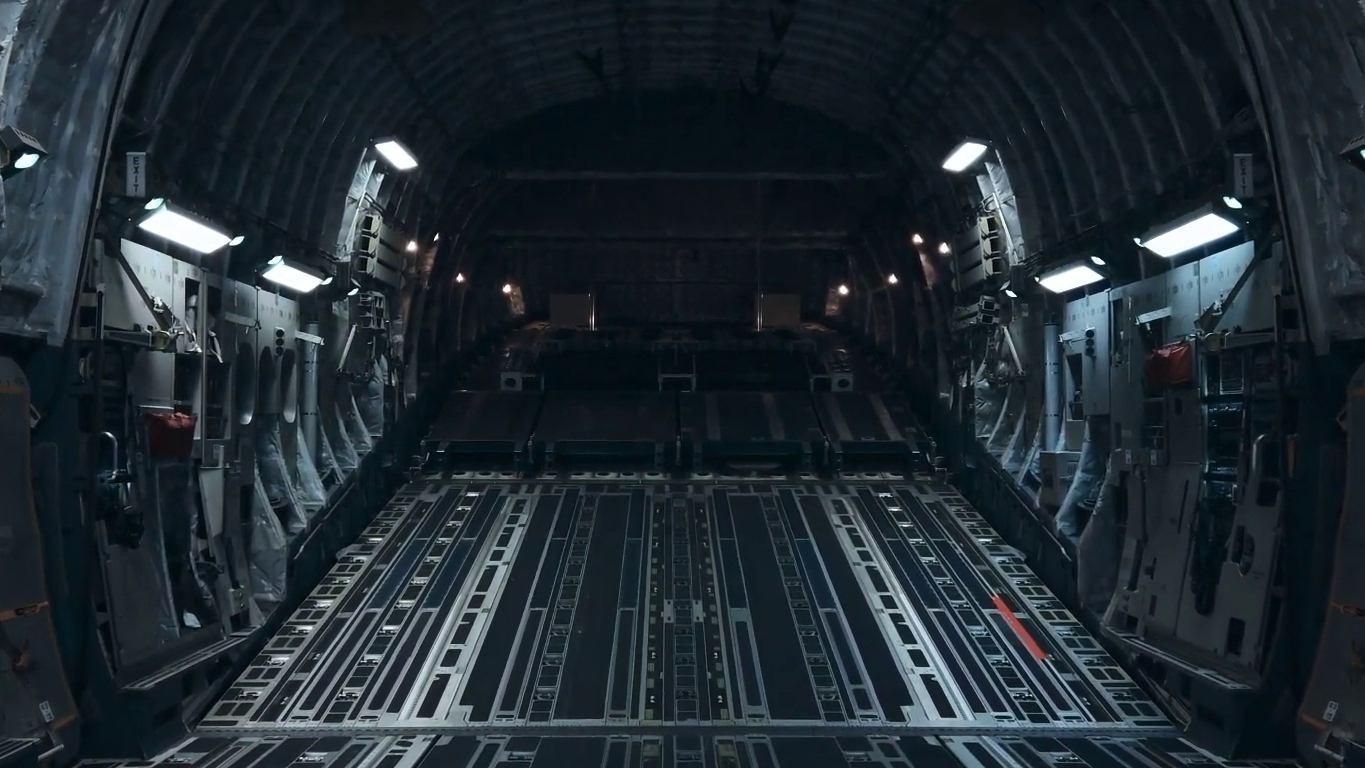 Evacuation backdrop