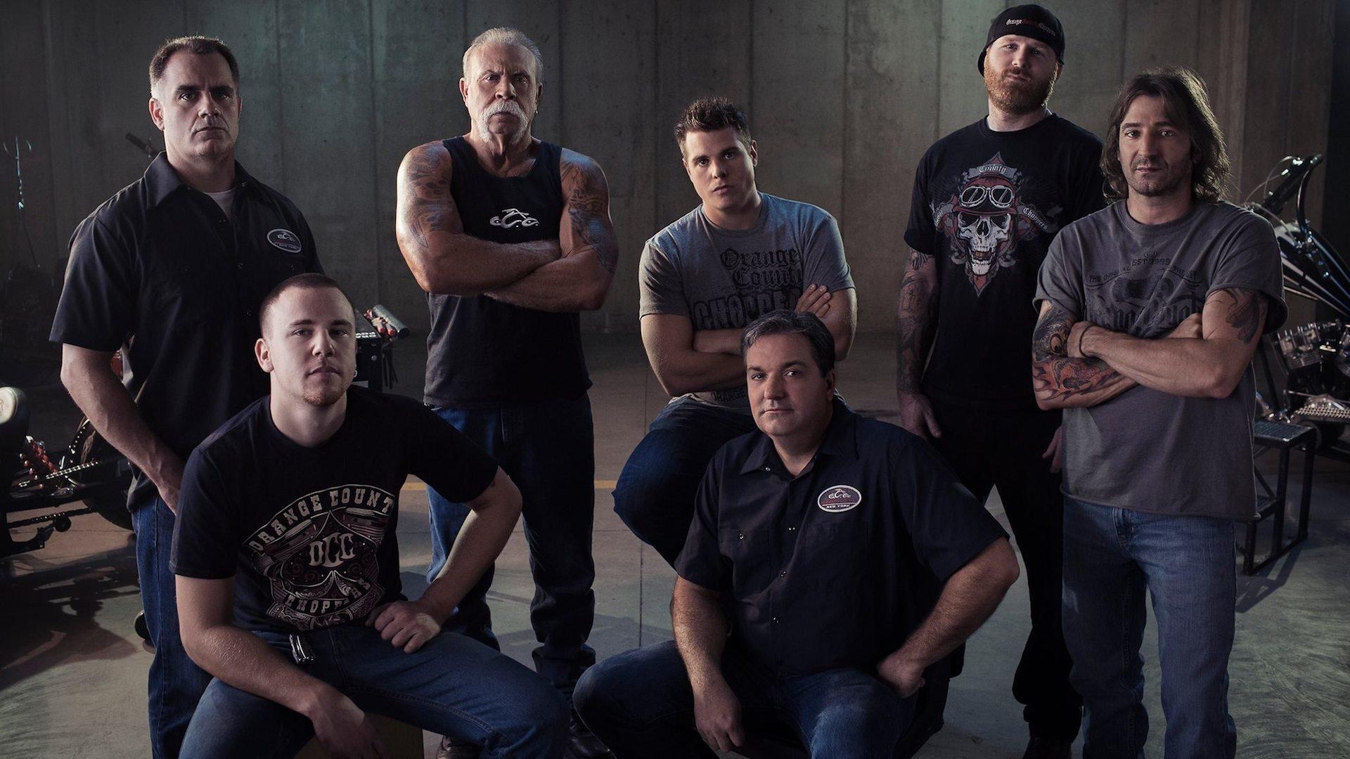 Orange County Choppers backdrop
