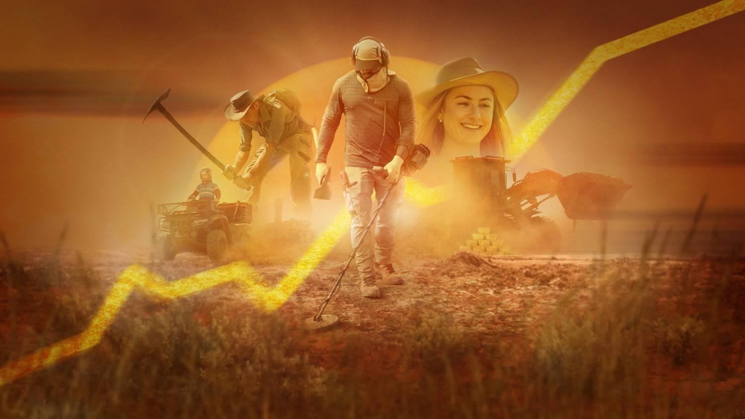 Aussie Gold Hunters backdrop
