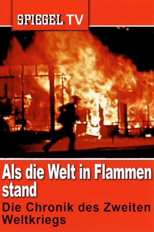 "When the World Was on Fire: The Chronicle of the Second World War". poster