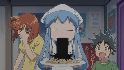 Squid Girl Season 1 Episode 1 - Who’s up for a Squid-Vasion? / Hold on a Squid, Aren’t You a Compatriot? / Aren’t I Just the Squiddiest?