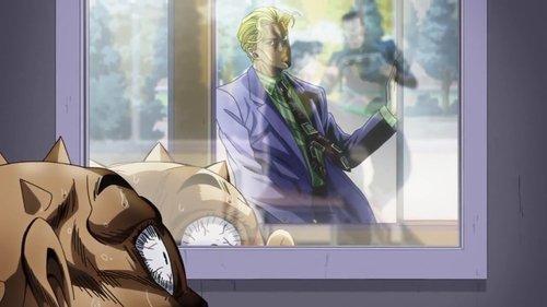 JoJo's Bizarre Adventure Season 3 Episode 22 - Yoshikage Kira Just Wants to Live Quietly (2)