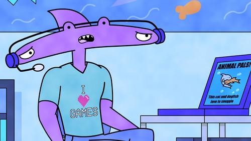 Cartoon Hell Season 1 Episode 23 - Indoor Sharks