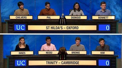 University Challenge Season 51 Episode 20 - St Hilda's College, Oxford v Trinity College, Cambridge