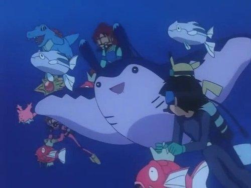 Pokémon Season 5 Episode 5 - Mantine Overboard!