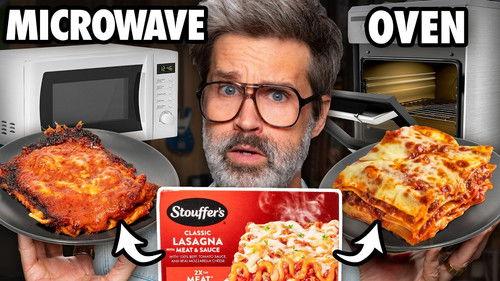 Good Mythical Morning Season 30 Episode 13 - Microwave vs. Oven Taste Test