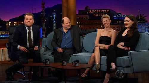 The Late Late Show with James Corden Season 1 Episode 18 - Kat Dennings, Beth Behrs, Jason Alexander, Estelle