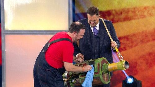 Penn & Teller: Fool Us Season 10 Episode 15 - Dan Quayle Gets Shot by a T-Shirt Cannon