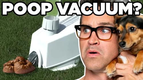 Good Mythical Morning Season 16 Episode 14 - Testing The Dog Poop Vacuum
