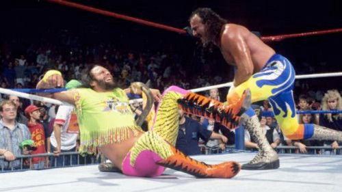 Background image for Jake "The Snake" Roberts vs. "Macho Man" Randy Savage
