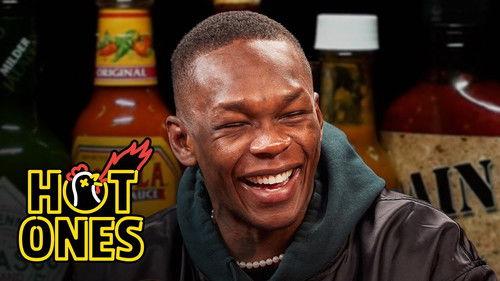 Hot Ones Season 19 Episode 9 - Israel Adesanya Gives Thanks While Eating Spicy Wings