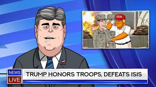 Our Cartoon President Season 2 Episode 6 - Visiting the Troops