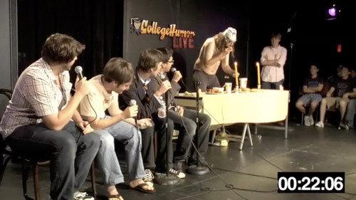 CollegeHumor Live Season 1 Episode 4 - Michael Phelps Breakfast in Five Minutes