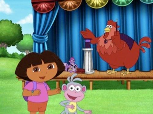 Dora the Explorer Season 5 Episode 8 - The Big Red Chicken's Magic Show