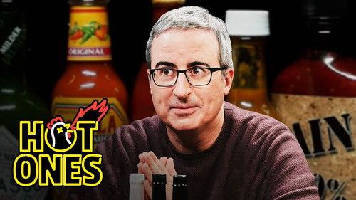 Hot Ones Season 23 Episode 2 - John Oliver Fears for Humanity While Eating Spicy Wings
