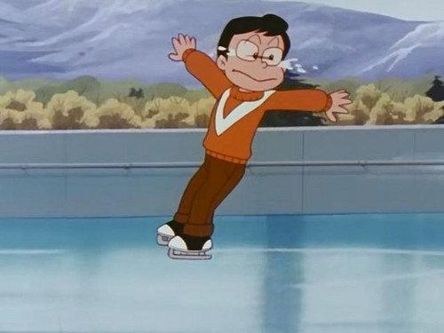 Miss Machiko Season 1 Episode 14 - The Skating, Falling Roundup