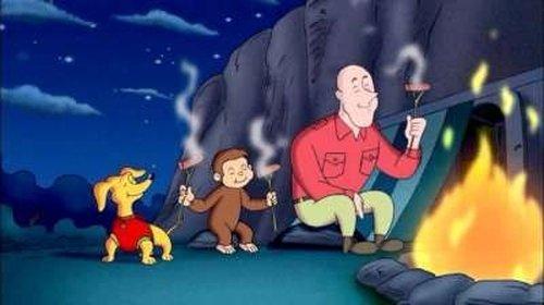 Curious George Season 1 Episode 49 - Camping with Hundley