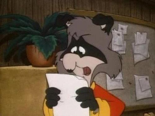 The Raccoons Season 3 Episode 11 - The Paper Chase!