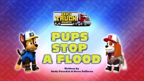 PAW Patrol Season 9 Episode 1 - Big Truck Pups: Pups Stop a Flood