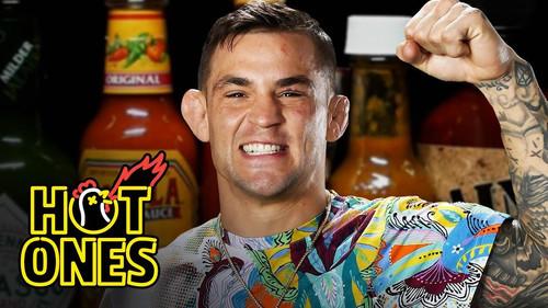 Hot Ones Season 14 Episode 2 - Dustin Poirier Is Paid in Full While Eating Spicy Wings