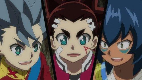 Beyblade Burst Season 3 Episode 24 - Achilles vs Xcalius!