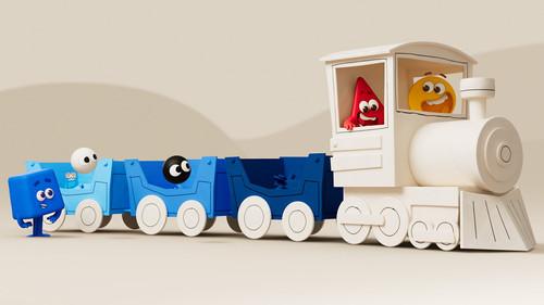 Colourblocks Season 1 Episode 27 - The Sorting Express