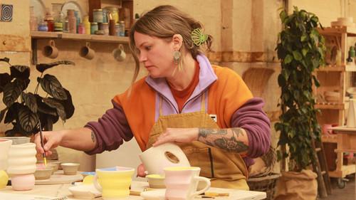 The Great Pottery Throw Down Season 6 Episode 8 - Abstract Coffee Set and Rice Bowls