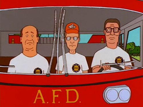 King of the Hill Season 3 Episode 10 - A Firefighting We Will Go
