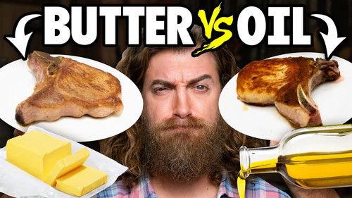 Good Mythical Morning Season 21 Episode 15 - Cooked With Butter vs. Oil Taste Test