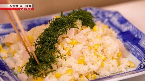 Dining with the Chef Season 13 Episode 10 - Authentic Japanese Cooking: Corn and Rice with Scallops