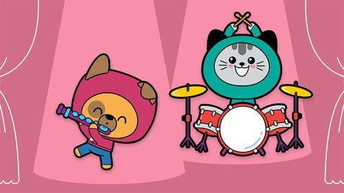 Kit&Pup Season 1 Episode 6 - Loud and Quiet