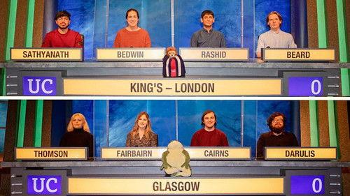 University Challenge Season 51 Episode 1 - King's College London v glasgow