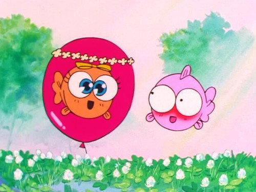 Goldfish Warning! Season 1 Episode 25 - Gyopi-chan's First Love / Radical Fireworks Festival