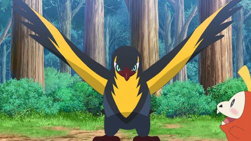 Pokémon Horizons Season 1 Episode 52 - Wattrel's High Wind Warning!