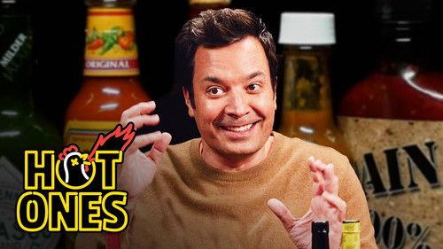 Hot Ones Season 25 Episode 7 - Jimmy Fallon Gets Spooked By Spicy Wings