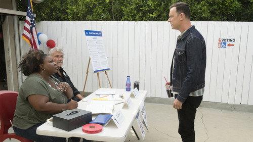 Life in Pieces Season 2 Episode 2 - Receptionist Pot Voting Cramp