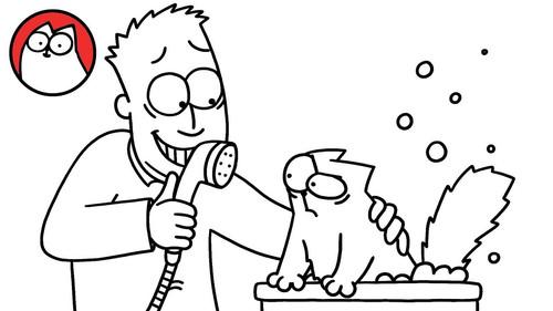Simon’s Cat Season 12 Episode 4 - Missing Cat, Part 1: Bathtime