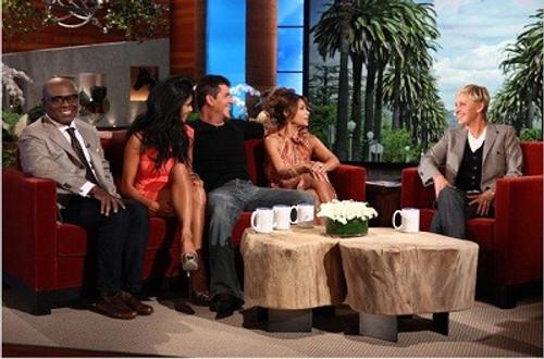 The Ellen DeGeneres Show Season 9 Episode 13 - Simon Cowell, Paula Abdul, Nicole Scherzinger, L.A. Reid, Steve Jones, Luke Bryan