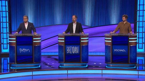 Celebrity Jeopardy! Season 1 Episode 12 - Semifinal #3: Patton Oswalt, Brendan Hunt and Michael Cera