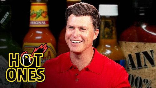 Hot Ones Season 30 Episode 2 - Colin Jost Fights Fire With Fire While Eating Spicy Wings
