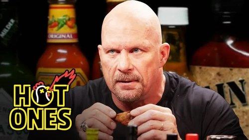 Hot Ones Season 9 Episode 12 - Stone Cold Steve Austin Puts the Stunner on Spicy Wings