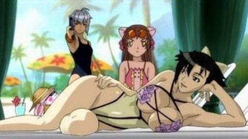 Burst Angel Season 1 Episode 15 - The Ocean, Swimsuits and a Sea Monster