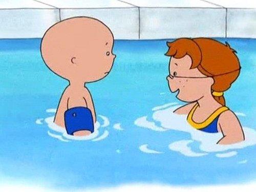 Caillou Season 1 Episode 35 - Caillou Learns to Swim