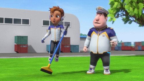 Super Wings Season 5 Episode 15 - Super Pet Sweep Up Surprise