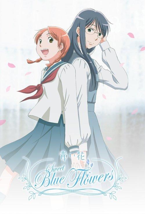 Sweet Blue Flowers poster